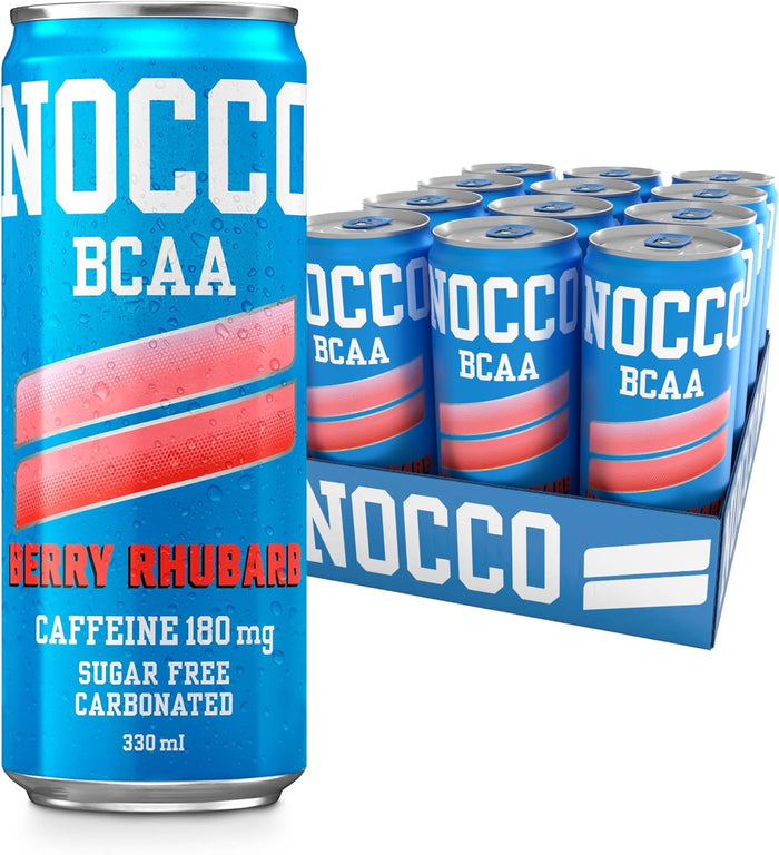 NOCCO Berry Rhubarb BCAA 12 x 330ml
