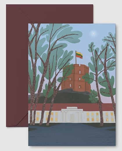 Notecard - Romantic Gediminas