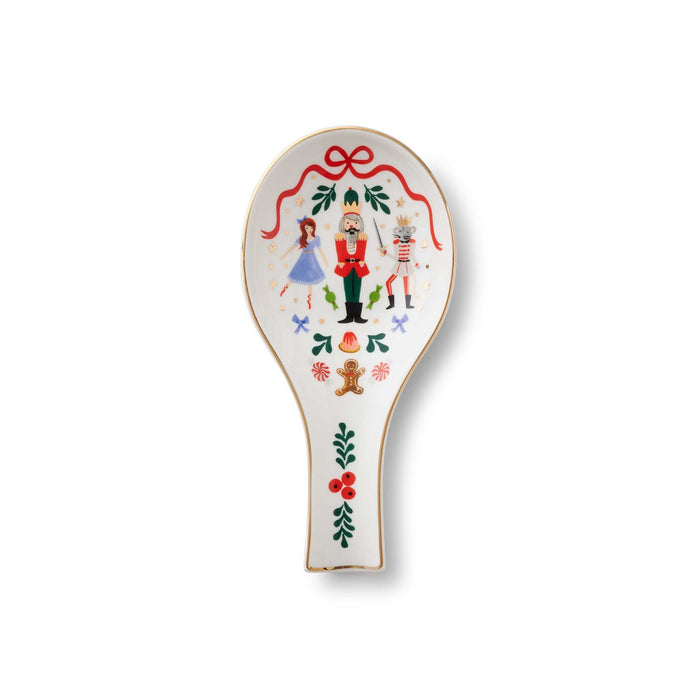 Nutcracker Porcelain Spoon Rest