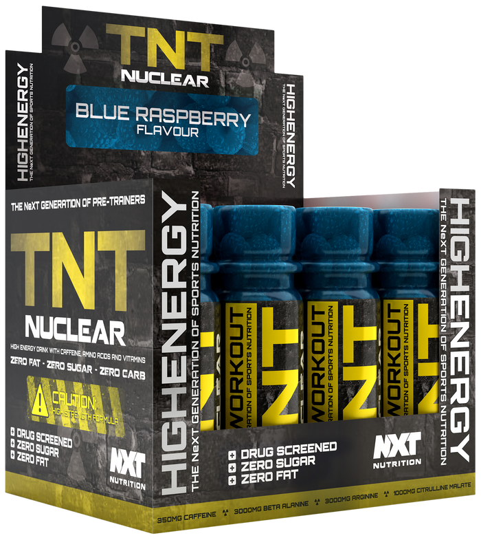 NXT Nutrition TNT Nuclear Shots 12 x 60ml