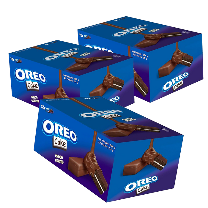 Oreo Cake Bar 36 x 24g (3 Boxes) - Short Dated