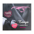 Ornamente comestibile pentru sâni și zona intimă DIVERTY SEX Edible Thong, gust de căpșuni (model 4869)