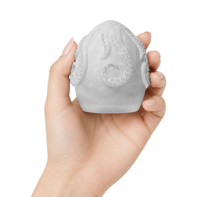 Ou Masturbator LOVENSE - KRAKEN, interiorul are sase texturi diferite, lungime extensibila pana la 20 cm, diametru 8 cm