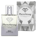 Parfum cu feromoni PHEROSTRONG Perfect, pentru bărbați, note de piper roz, ananas și vanilie, 50 ml (gri)