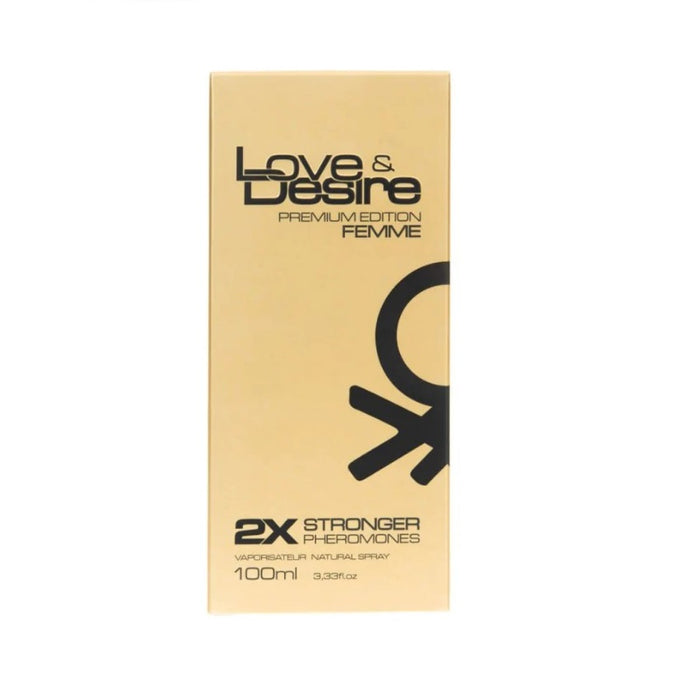 Parfum natural cu feromoni, Love & Desire GOLD, SHS,pentru femei, 100 ml
