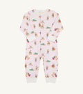 The Beaufort Bonnet Company’s Paxton Playsuit in Pink Christmastime Cuties wraps your little one in soft, breathable Pima cotton, showcasing a charming vintage Christmas animal print. Perfect for cozy holiday moments, it blends comfort and festive joy in every stitch!