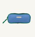 Peyton Pencil Pouch in Barbados Blue/Beale Street Blue