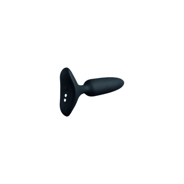 Plug anal LOVENSE - HUSH 2, control prin aplicație, cu 10 funcții de vibrare, 2.5 cm diametru, culoarea negru(mic)