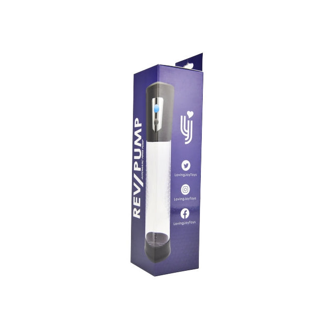 Pompa Automata REV - PUMP, pentru marirea penisului si imbunatatirea performantelor sexuale, culoare transparenta