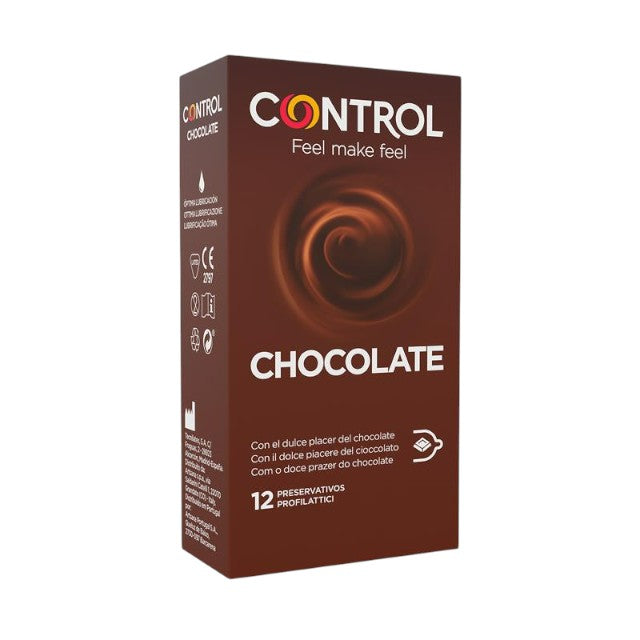 Prezervative CONTROL - Chocolate, 54 mm, 1 x 12 buc