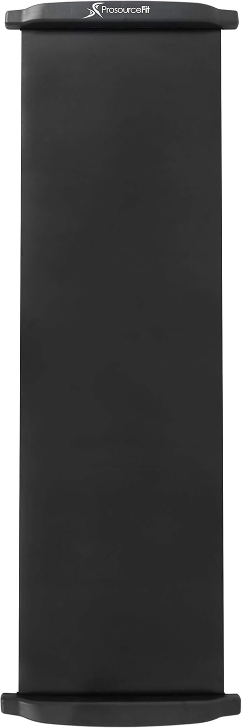 ProSourceFit Slide Board Mat for Exercise 6’ with End Stops