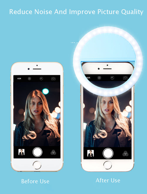 Rechargable Portable Selfie Enhancing Fill Light