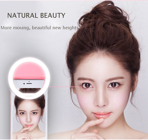Rechargable Portable Selfie Enhancing Fill Light