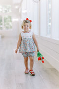 Rosie Red Floral Bloomer Set
