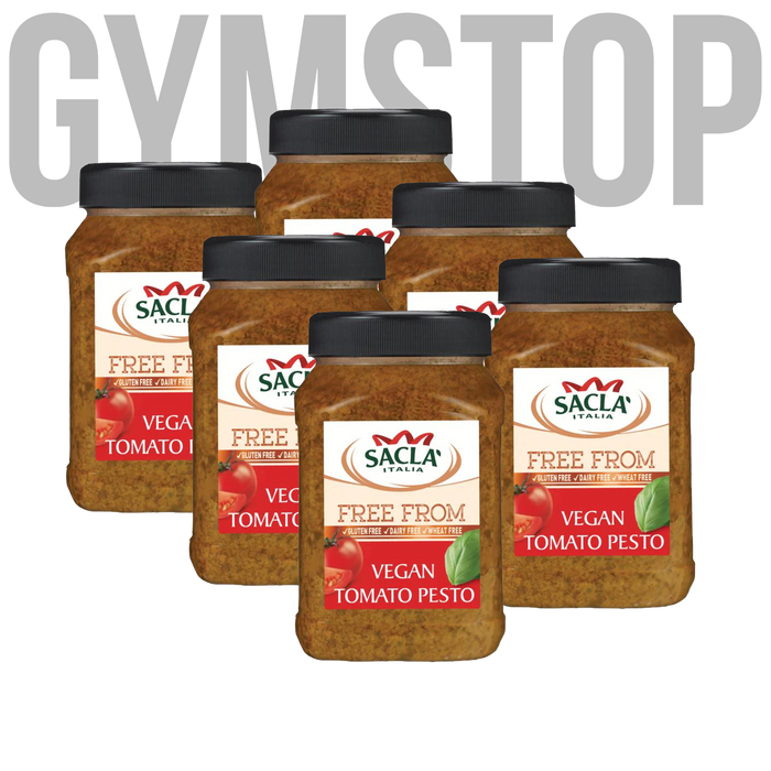 Sacla Vegan Tomato Pesto 6 x 950g (case) - Out of Date