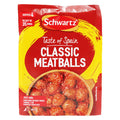 Schwartz Classic Spanish Meatballs 12 x 29g (case) - Out of Date