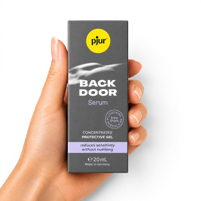 Ser anal PJUR Back Door, pentru sex anal și relaxare anală, cu pantenol, 20 ml