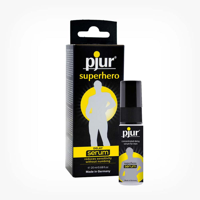 Ser Pjur Superhero Delay, pentru întarzierea ejacularii, 20 ml