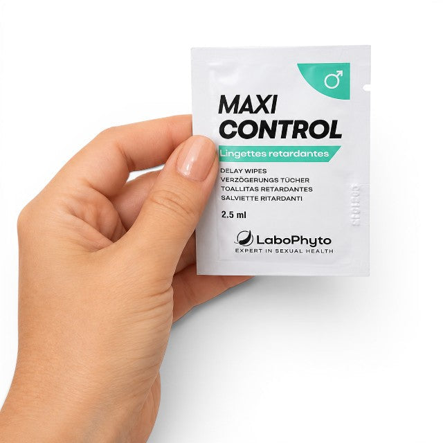 Servetele MAXI CONTROL, Labophyto, anti ejaculare precoce, 6 buc