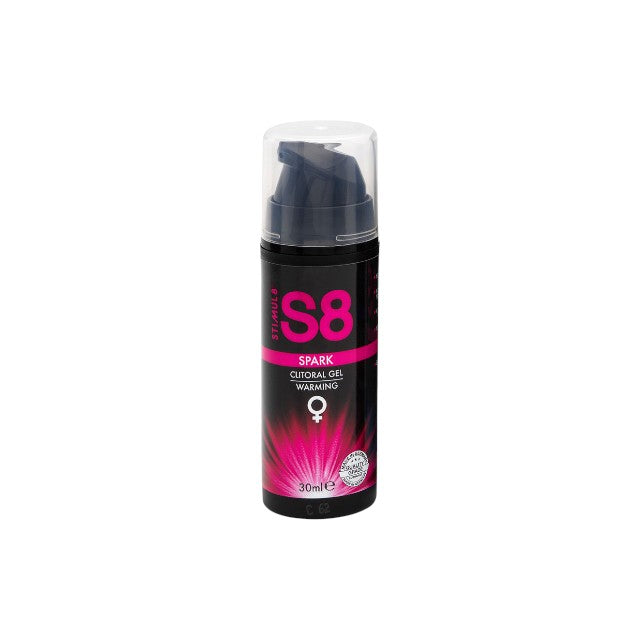 Set 2 geluri pentru cupluri S8 Together Spark + Delay, pentru stimulare clitoridiană și întârzierea ejaculării, 2 x 30 ml