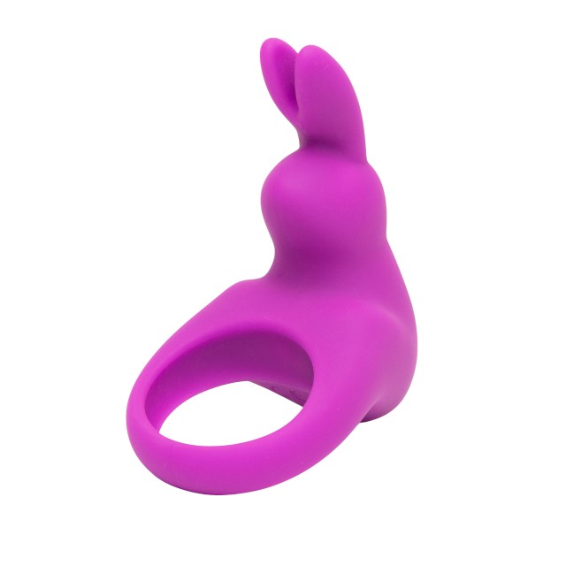 Set HAPPY RABBIT Cock Ring Kit, cu inel vibrator pentru penis cu 12 funcții de vibrație și geantă de călătorie inclusă