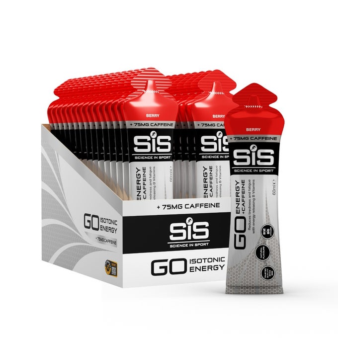 SIS Go Berry Energy & Caffeine Gel 30 x 60ml - Out of Date