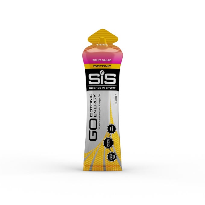 SIS Go Isotonic Fruit Salad Energy Gel 15 x 60ml - Out of Date