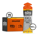 SIS Go Isotonic Orange Energy Gel 15 x 60ml - Out of Date