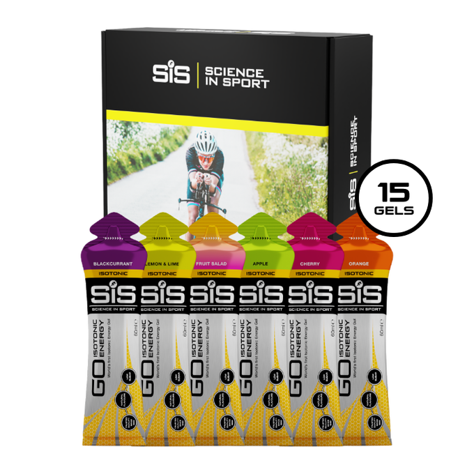 SIS Go Isotonic Variety Energy Gel 15 x 60ml - Out of Date