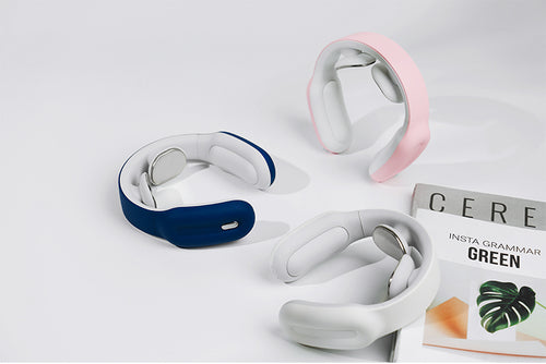 Smart Electric Neck and Shoulder Massager -Blue