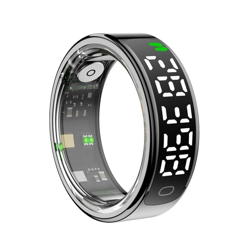 Smart Health Ring - Radiant Silver-9-19.0 mm