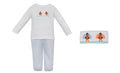 Smocked Turkey Pant Set