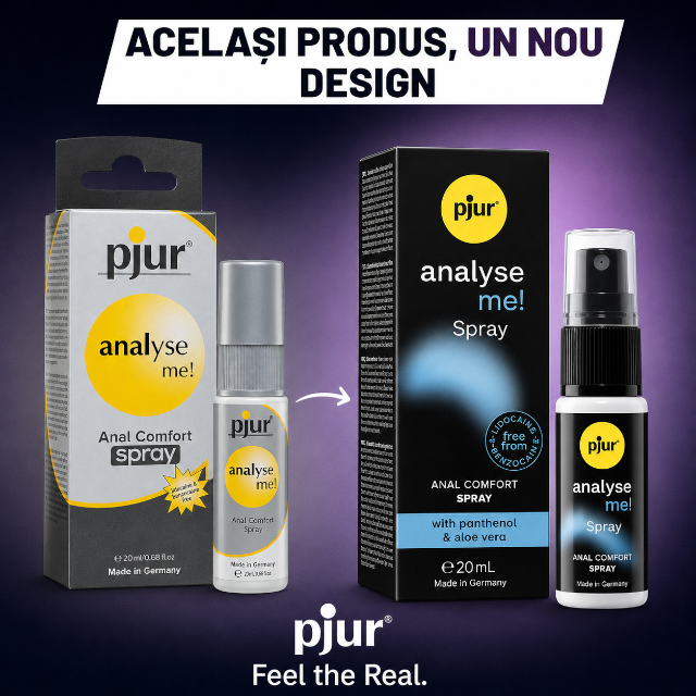 Spray anal Pjur Analyse me! Anal Comfort, pentru sex anal și relaxare anală, 20 ml