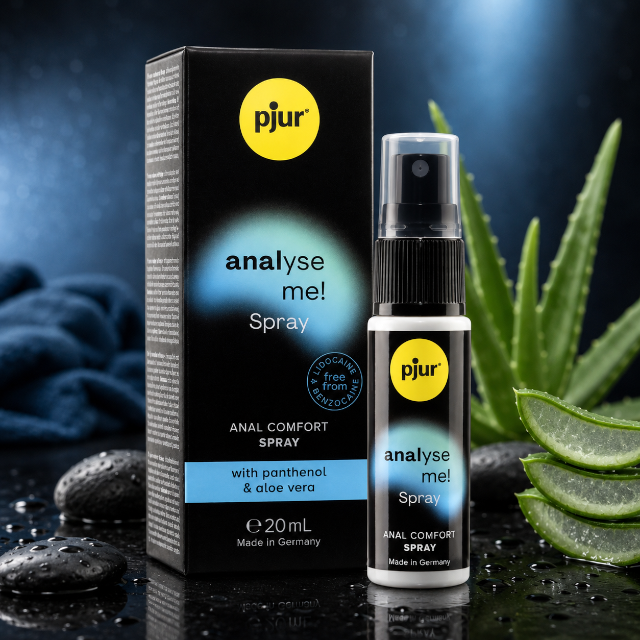 Spray anal Pjur Analyse me! Anal Comfort, pentru sex anal și relaxare anală, 20 ml