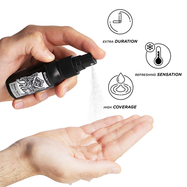 Spray BLACK HOLE - DELAY, pentru intarzierea ejacularii, 30 ml