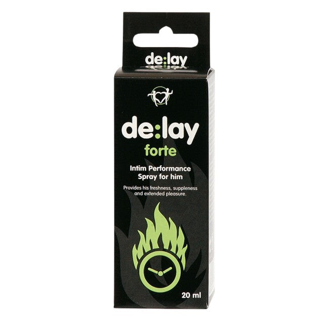 Spray COBECO Delay Forte Spray for Him, pentru întârzierea ejaculării, cu efect ușor de răcire, 20 ml