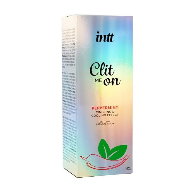 Spray INTT CLIT ME ON PEPERMINT, stimulare clitoris si orgasm, pentru femei ,12 ml