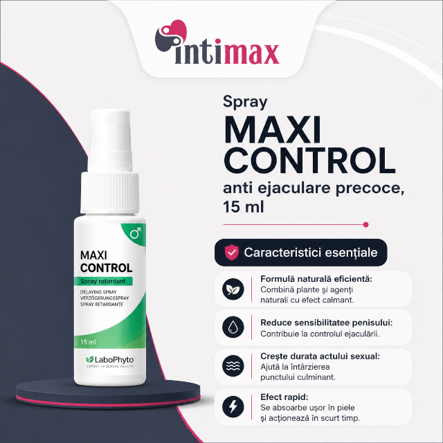 Spray MAXI CONTROL, Labophyto, anti ejaculare precoce, 15 ml