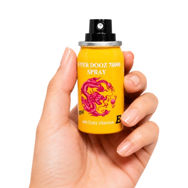 Spray puternic SUPER DOOZ 78000 Spray, pentru întârzierea ejaculării, cu vitamina E, 45 ml