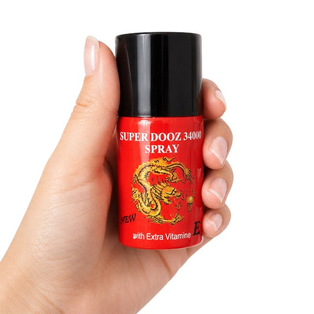 Spray SUPER DOOZ 34000, ajută la întârzierea ejaculării, cu vitamina E, 45 ml