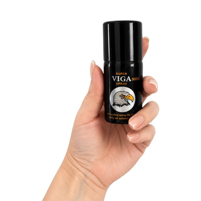 Spray SUPER VIGA 50000 Long Time Spray for Men, pentru întârzierea ejaculării, cu vitamina E, 45 ml