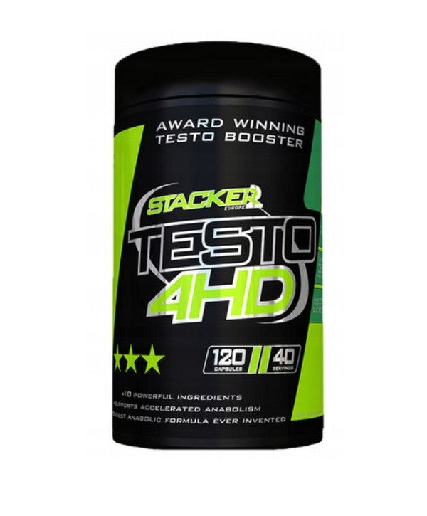 Stacker2 Europe Testo 4HD 120 Caps