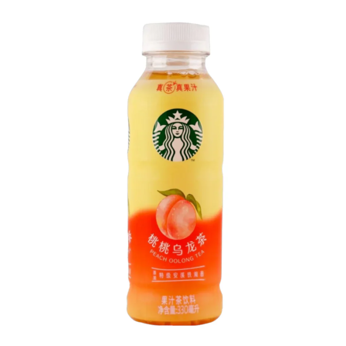 Starbucks Peach Oolong Tea (China) 12 x 330ml - Out of Date