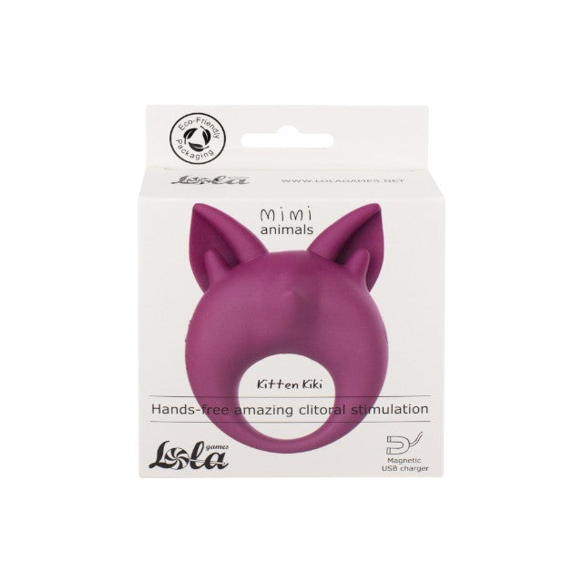 Stimulator pentru Clitoris MiMi Animal - Kitten Kiki, mov