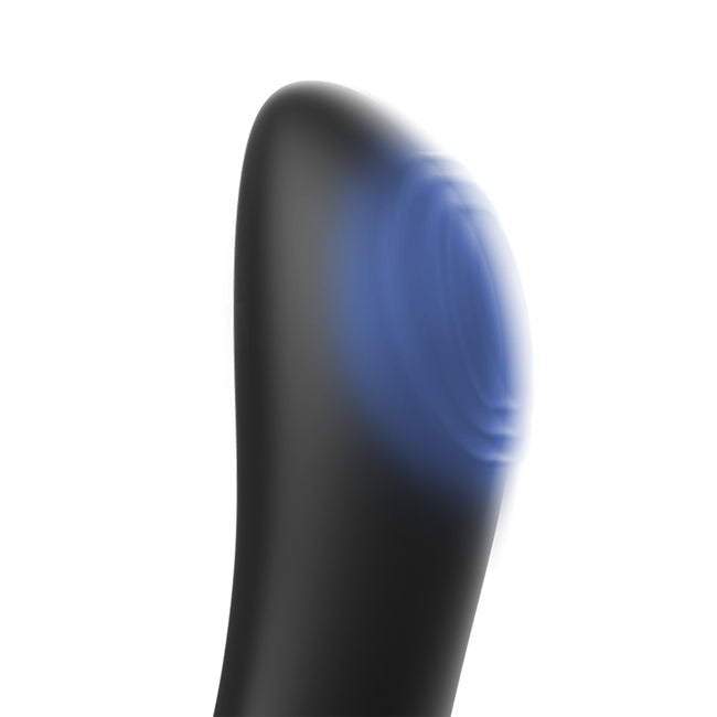 Stimulator pentru penis si perineu ANBIGUO Arkadio, compatibil Watchme, 8 functii de virbatie, negru