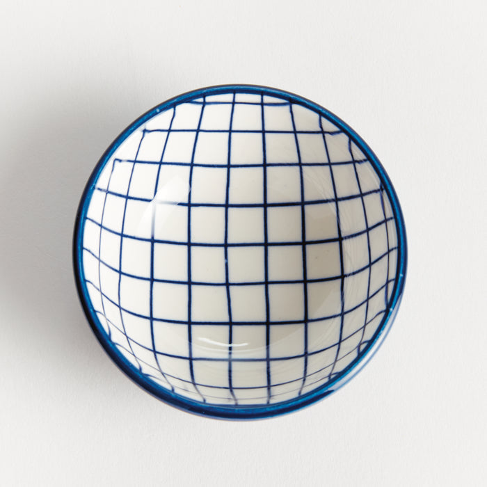 Stria Grid Dip Bowls, Set Of 6 - View 7