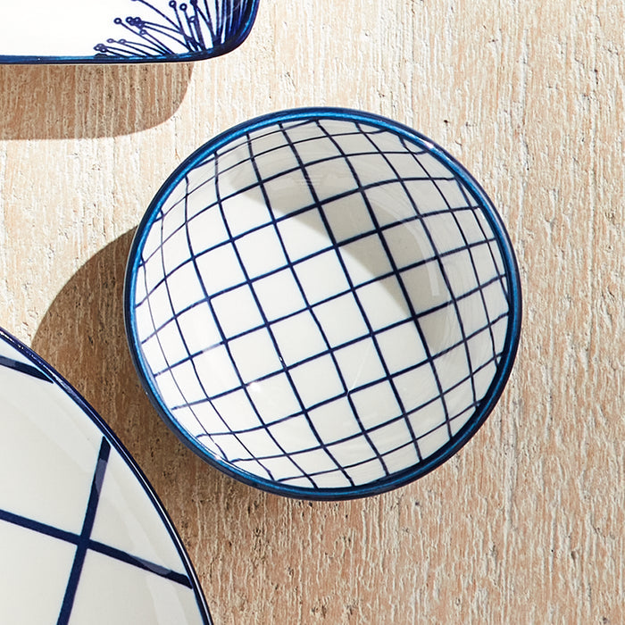 Stria Grid Dip Bowls, Set Of 6 - View 8