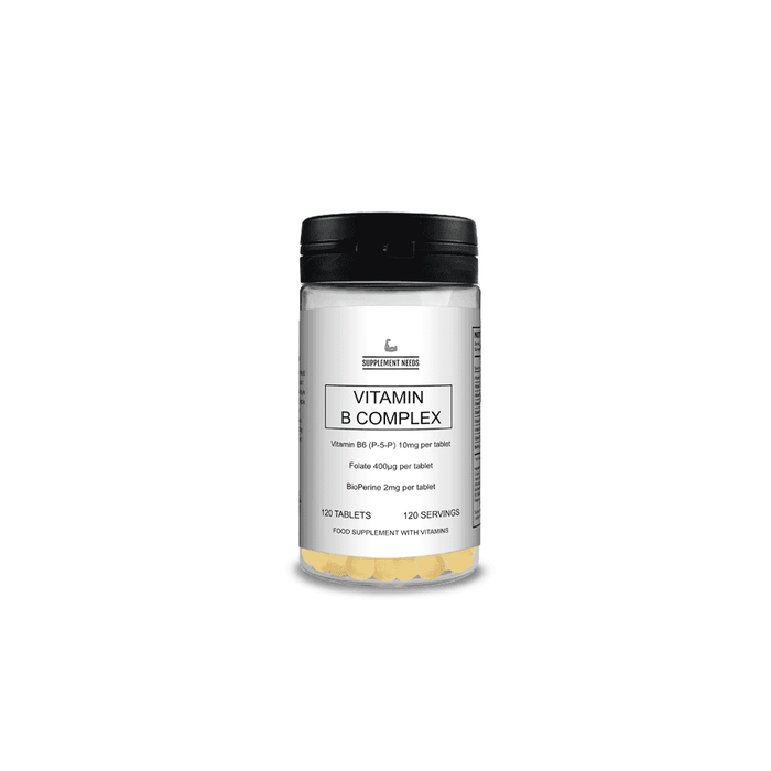 Supplement Needs Advanced Vitamin B Complex 120 Tablets