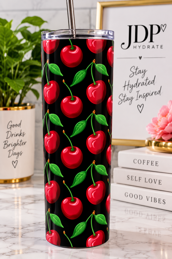 🍒 Termo de Cerezas 20 Oz