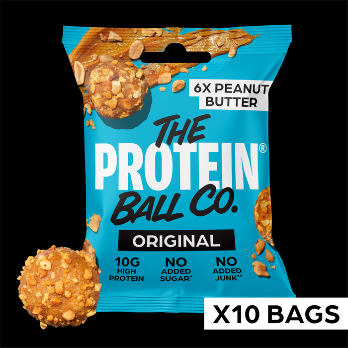 The Protein Ball Co Peanut Butter Whey Protein Balls 10 x 45g